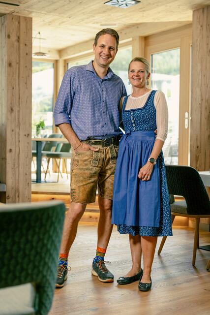 Die Gastgeber des Hotels Michael und Kerstin Prägant. | Foto: Hotel Prägant