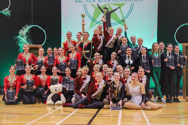 Ladies Formationen: Platz 1: "Hip Rock Girls" (Formation 88), Platz 2: "Phoenix" (NRG)