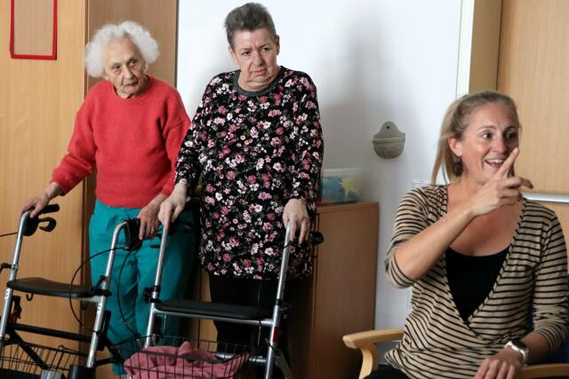 Startklar für die Runde durch das Haus