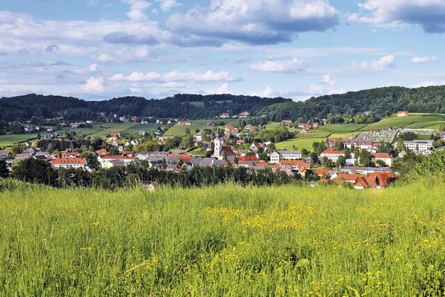 Ein starker Ortskern wie jener von Gnas wirkt sich positiv auf Wirtschaft,Tourismus und Umwelt aus. | Foto: Vulkanland/Bergmann