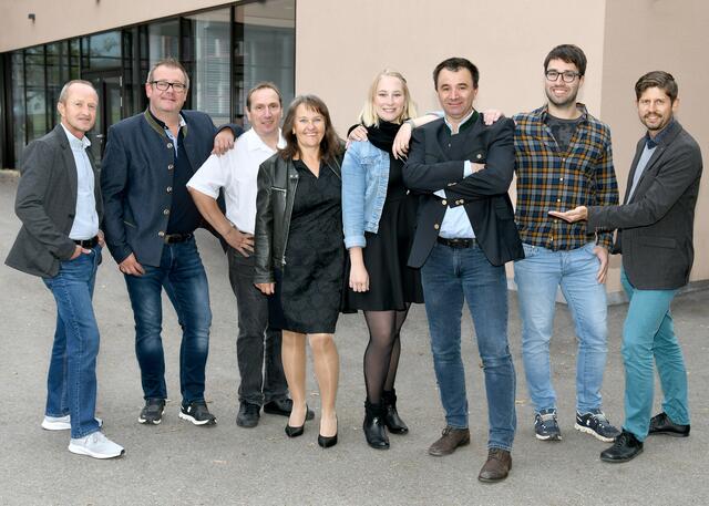 Die neuen Kulturtreibenden in Passail: Günter Karrer, Raphael Kühberger, Werner Maier jun. Siegfried Stadlhofer, Andrea Pucher, Finn Klammler, Sarah Pichler, Harald Schober, Gerald Raith, Alexander Dobida | Foto: zVg