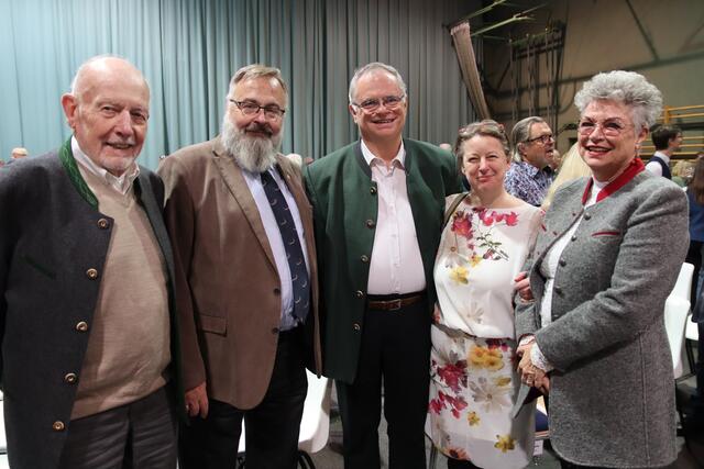Eduard Springinsfeld, Kurt Breth, Thomas und Christine Strnad, Paula Springinsfeld. | Foto: Manfred Wlasak