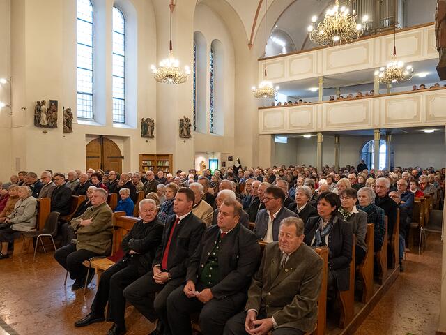 Die Teilnehmer beim Festgottesdienst in Maria Schmolln. | Foto: Landesleitung OÖ. Seniorenbund