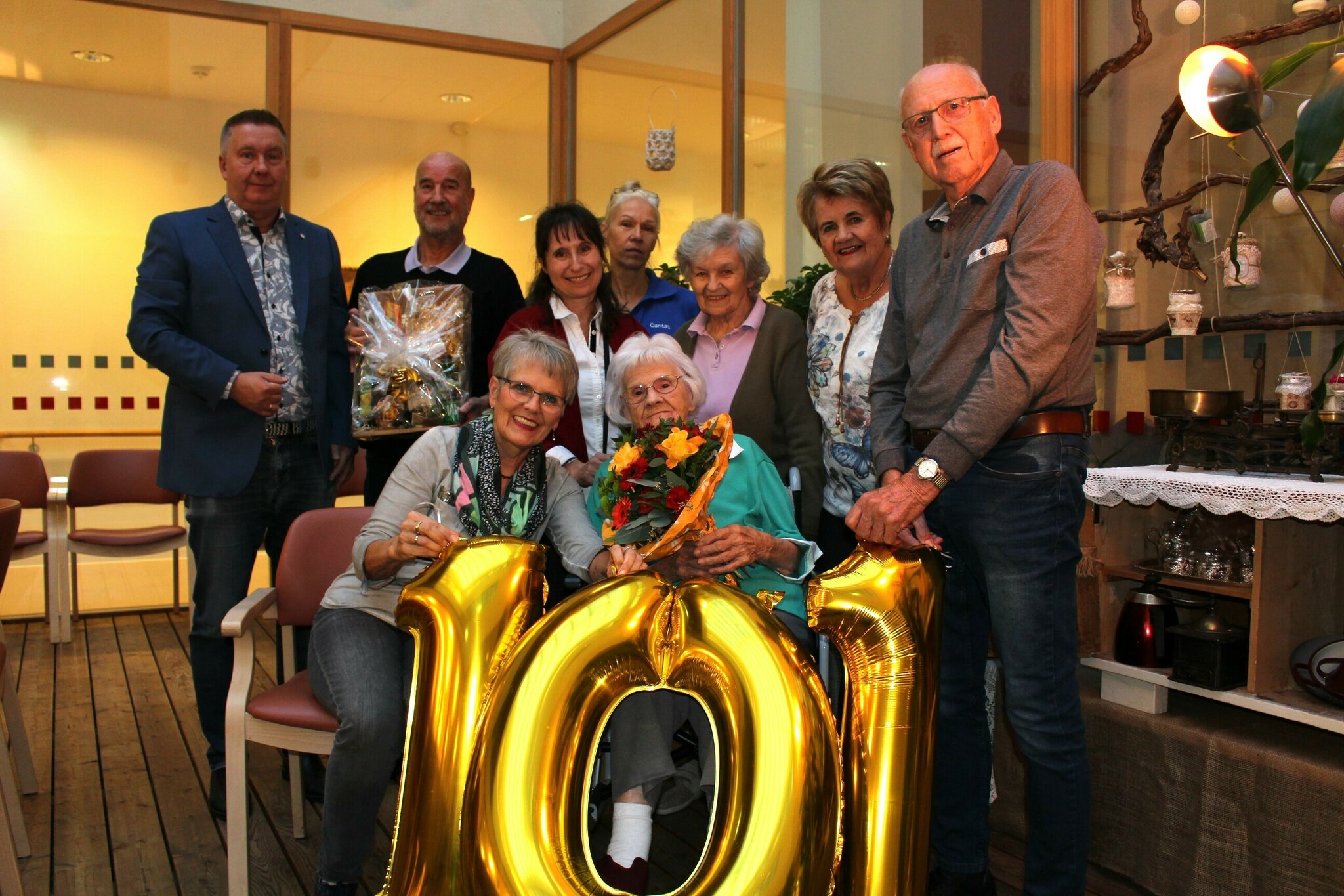 Geburtstagskarte Zum 101. Geburtstag „Sonne Und Wein“ – A5 (148x210 Mm) Mit Umschlag, Hochwertiger Karton