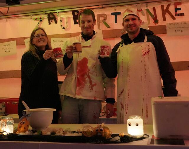 das Rote Kreuz Großweikersdorf lud zur schaurigen Halloween Nacht ein.  | Foto: Marktgemeinde Großweikersdorf