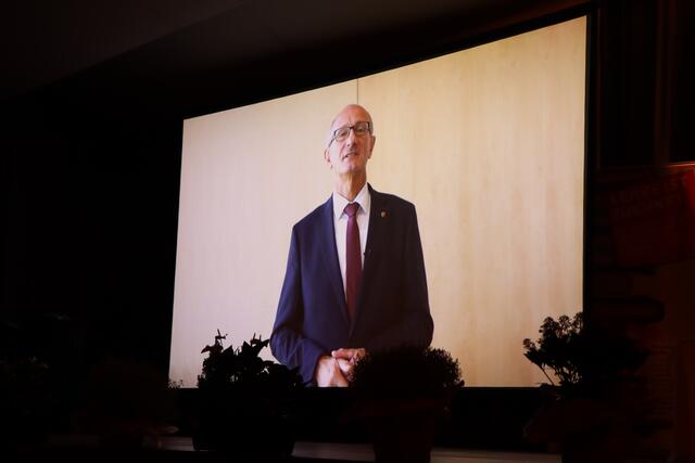 LH Mattle war digital anwesend. | Foto: Celina Leitner