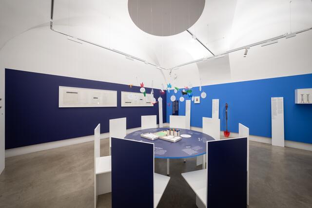 Die Besucherinnen und Besucher können bei der Ausstellung auch interaktiv mitmachen. | Foto: David Bohmann