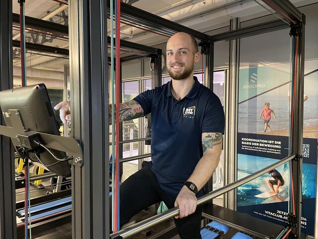 Trainieren am Sensopro. | Foto: Rosa Besler