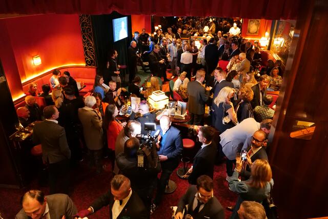 Der offizielle Auftakt der Aktion fand am Montag, 6. November in der "Eden Bar" statt. | Foto: Maximilian Spitzauer