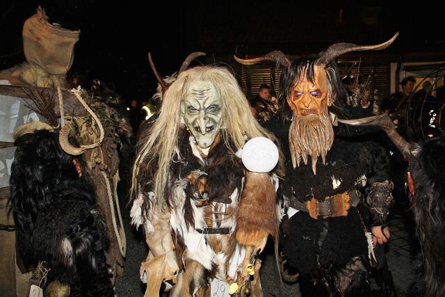 Die Liebochtaler Teifl’n laden zum Krampuslauf in ihre Heimatgemeinde Hitzendorf. | Foto: Edith Ertl