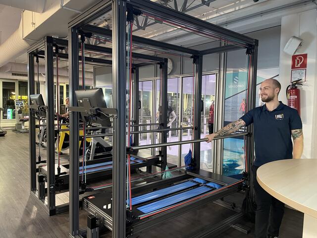 Ski-Training am Sensopro. | Foto: Rosa Besler