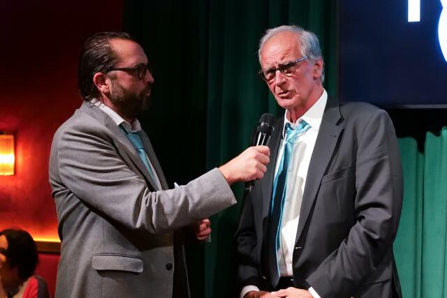 Paul Sevelda ist seit 2000 ist er Präsident der Österreichischen Krebshilfe (r.). | Foto: Maximilian Spitzauer