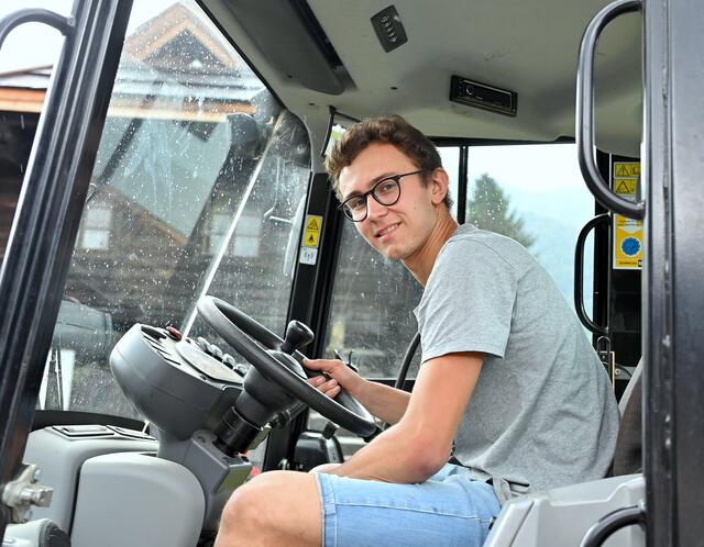 Paul Schabus absolviert derzeit seine Lehre bei Maschinen Gailer in Kötschach-Mauthen. | Foto: Hans Jost