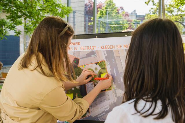 Die Meidlingerinnen und Meidlinger konnten bei der Umgestaltung mitplanen. | Foto: Daniel Dutkowsky