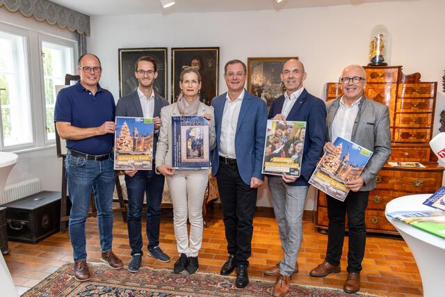 Stefan Schmid, Christoph Vormair, Sieglinde Frohmann, Bernhard Zwielehner, Helmut Slezak und Michael Gärner. | Foto: Doms