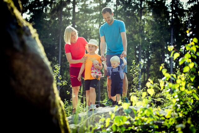 Besonders Familien sind von den Angeboten im Mühlviertler Hochland begeistert. | Foto: TVB Mühlviertler Hochland/Vortuna/Mesic