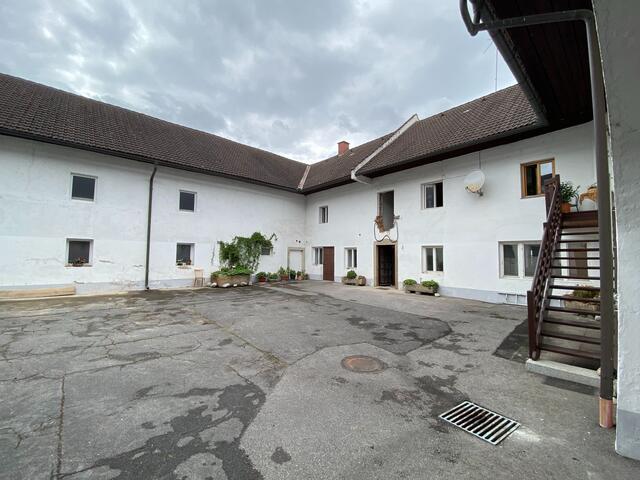 Und so sieht der Innenhof derzeit aus. | Foto: Knoll Immobilien