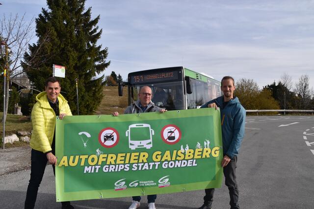 Die Grünen fordern einen Autofreien Gaisberg. Heute wurde das Konzept dafür vorgestellt. | Foto: Philip Steiner