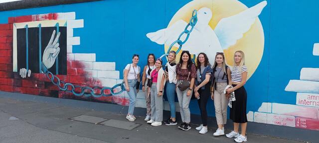 Die Maturantinnen entdeckten Berlin.  | Foto: Elisabethinum St. Johann