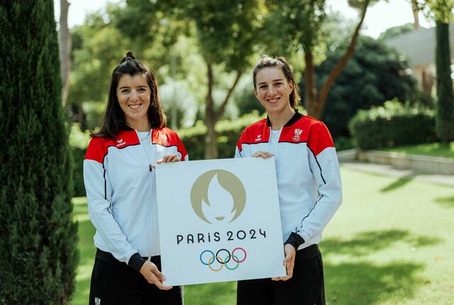 Magdalena und Katharina Lobnig möchten gemeinsam bei den Olympischen Spielen erfolgreich sein. Die Vorbereitung läuft bereits. | Foto: ÖOC/Niklas Stadler 