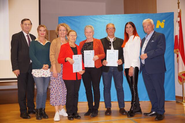 Nominierte Seniorensportlerinnen und Seniorensportler aus dem Bezirk Amstetten | Foto: Birgit Schmatz