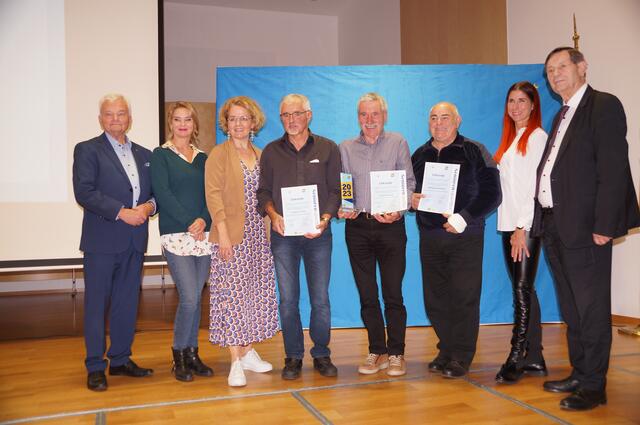 Nominierte Seniorensportlerinnen und Seniorensportler aus dem Bezirk Zwettl | Foto: Birgit Schmatz