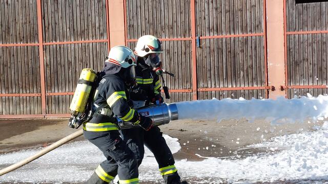 Genaues und richtiges Arbeiten war hier gefragt. | Foto: FF Amesedt
