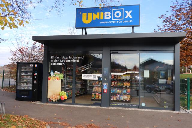 Der Unimarkt sucht neue Pächter bzw. Franchisnehmer für die Uniboxen in Werstein am Inn und Dorf an der Pram. | Foto: BRS / Kunde