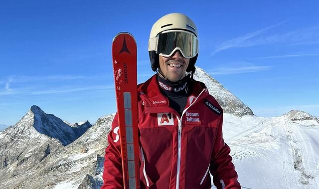 Die ersten Schneetage waren für den Skicrosser besonders. Er freut sich schon auf das erste Rennen Ende November. 
 | Foto: Niko Opetnik
