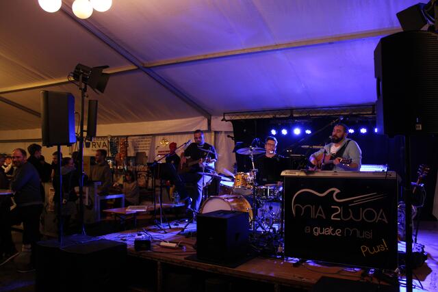 Die Band "MK Quadrat" begeisterte mit Austropop. | Foto: Anika Paul