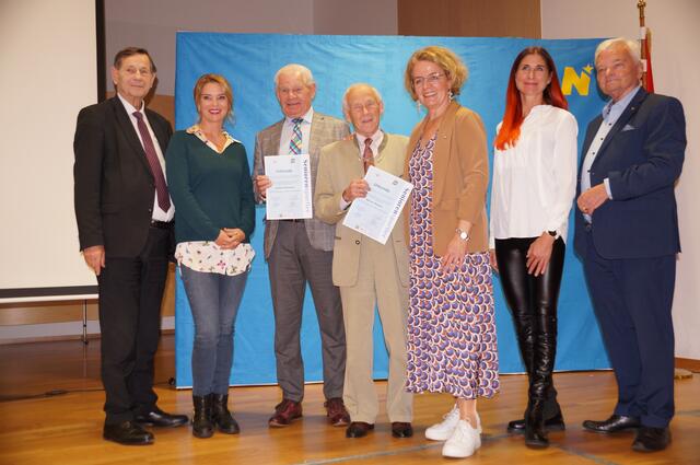 Nominierte Seniorensportler aus dem Bezirk Gänserndorf | Foto: Birgit Schmatz