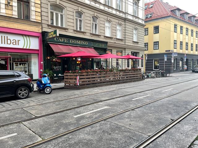 Das Café Prosecco Bar befindet sich in der  Lerchenfelder Straße 57. | Foto: Tobias Schmitzberger