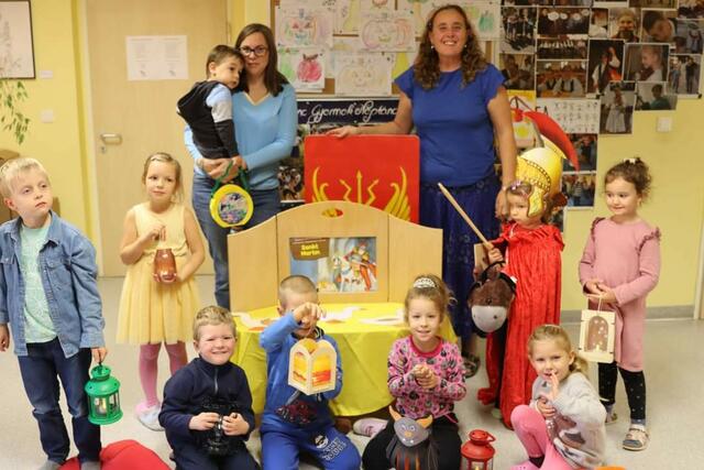 Die Kinder lernten die Geschichte des Hl. Martin kennen. | Foto: BUKV