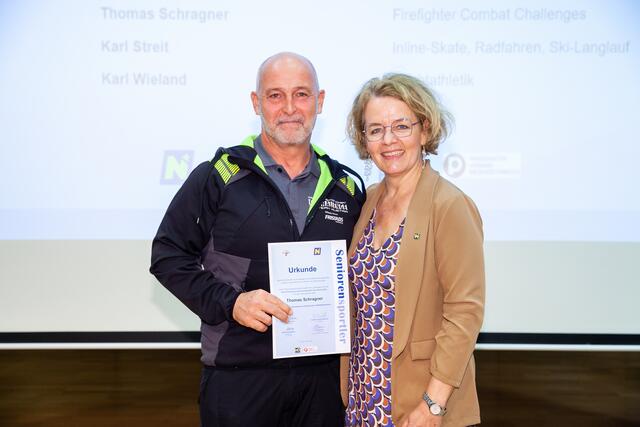 Aus dem Bezirk Tulln war der Großweikersdorfer Thomas Schragner nominiert.  | Foto:  Gerald Lechner