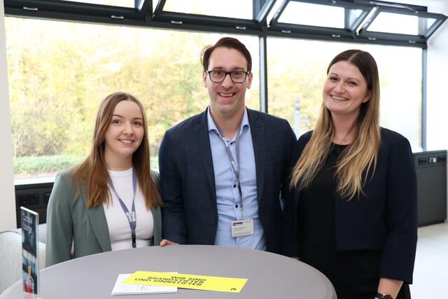 Simone, Dominik und Verena.