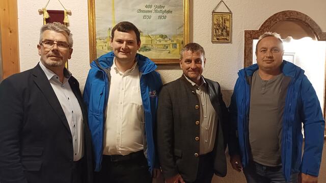 Rudolf Kroiss, Andreas Lutsch, David Schiessl und Stefan Grabner
 | Foto: FPÖ GR/EF