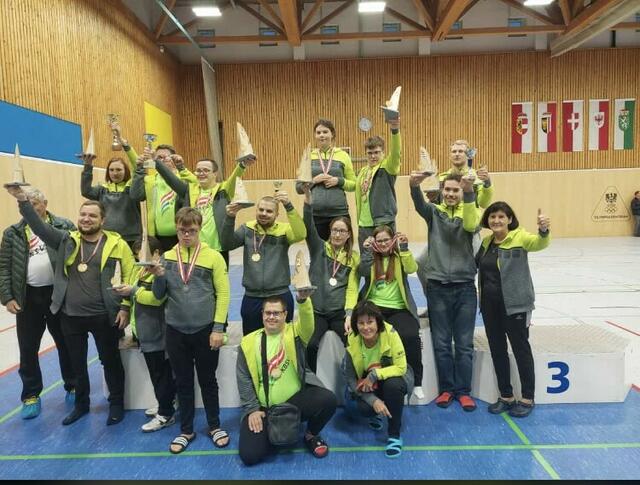 Die Schwimmer des BSV Spittal bei den Meisterschaften in Salzburg. | Foto: BSV Spittal