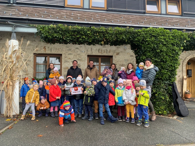 Kindergarten St. Stefan/Gail: Überraschung für den Bürgermeister - Gailtal