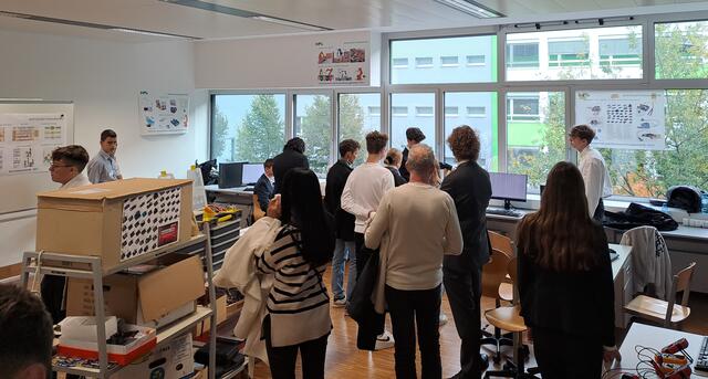 Der Tag der Offenen Tür war ein voller Erfolg. | Foto: HTL St. Pölten