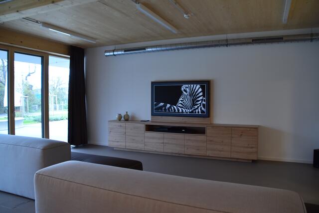 Neues CERAMICO-Wohnheim in Stoob. Einer der Aufenthaltsräume.  | Foto: RMA/Podiwinsky