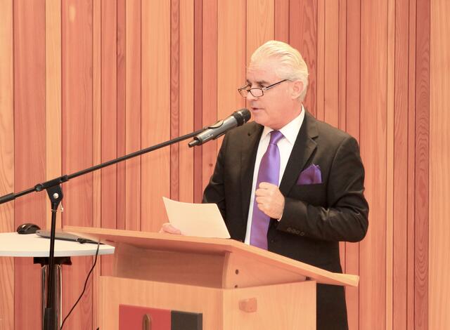 Peter Stocker vom Verein Lila Winkel | Foto: Boris Novak
