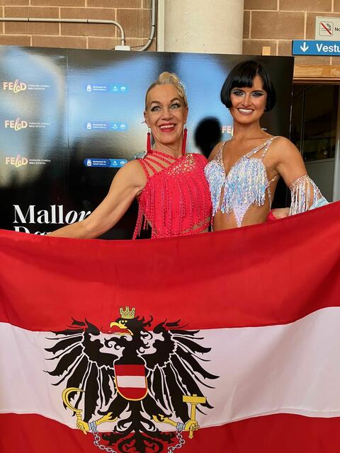 Martina GAnsterer und Petra Lechner bei der WM 2023 in Calvia | Foto: TSK Juventus