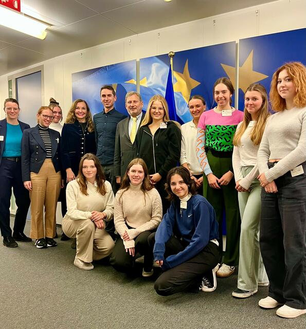 Für das BORG Radstadt ging es nach Brüssel.  | Foto: Gregor Gutmann