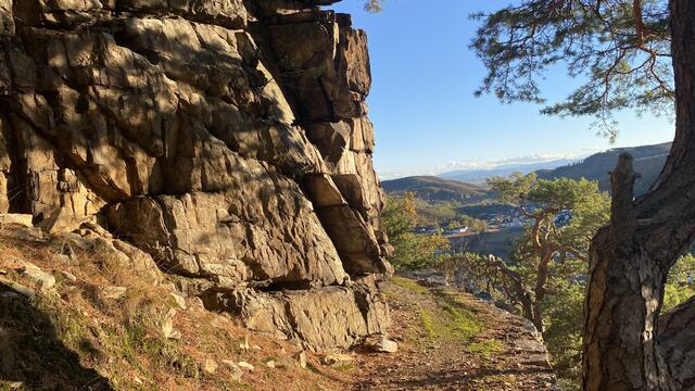 Vom Predigtstuhl zum Fladnitz-Durchbruch "Hohe Brücke"
