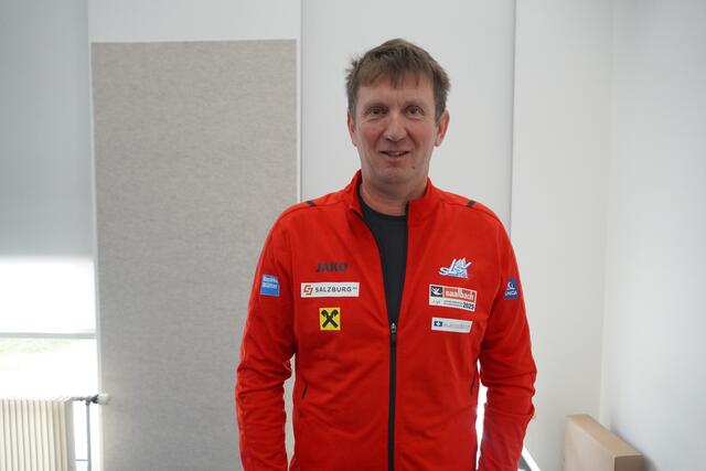 Der neue sportliche Leiter (Ski Alpin) Rudi Plazotta im Gespräch mit den RegionalMedien Salzburg. | Foto: Emanuel Hasenauer