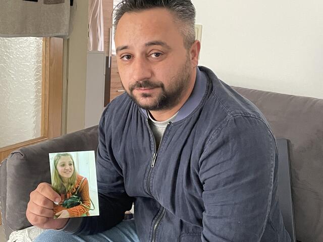 Suzan Cukaj leidet schwer unter dem Verlust seiner Frau. | Foto: BRS
