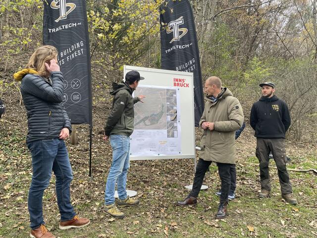 Teil 1 des Bikeareals wurde vorgestellt. | Foto: Lisa Kropiunig