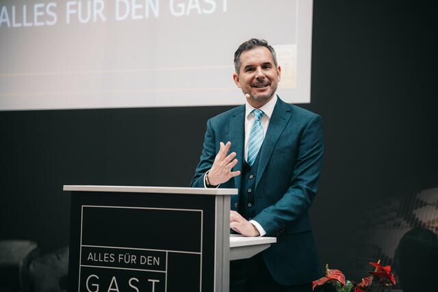Ivo Sklenitzka, CEO von RX Austria bei der Eröffnung am 11. November 2023 | Foto: Alles für den Gast/FRB Media/ChristopherBlank