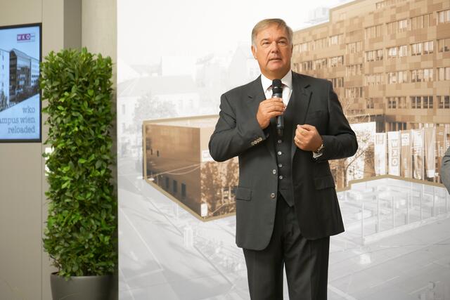WKW-Präsident Ruck hob die Bedeutung von Bildung für Österreichs Wirtschaft hervor. | Foto: Max Spitzauer