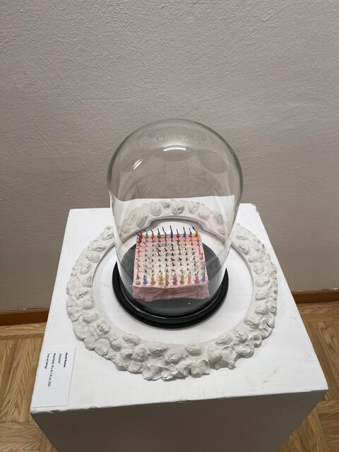 Harald Herkner, "Centesima", Mixed Media, 44x44x35 cm, 2023, Preis auf Anfrage | Foto: Josef Goldhofer
